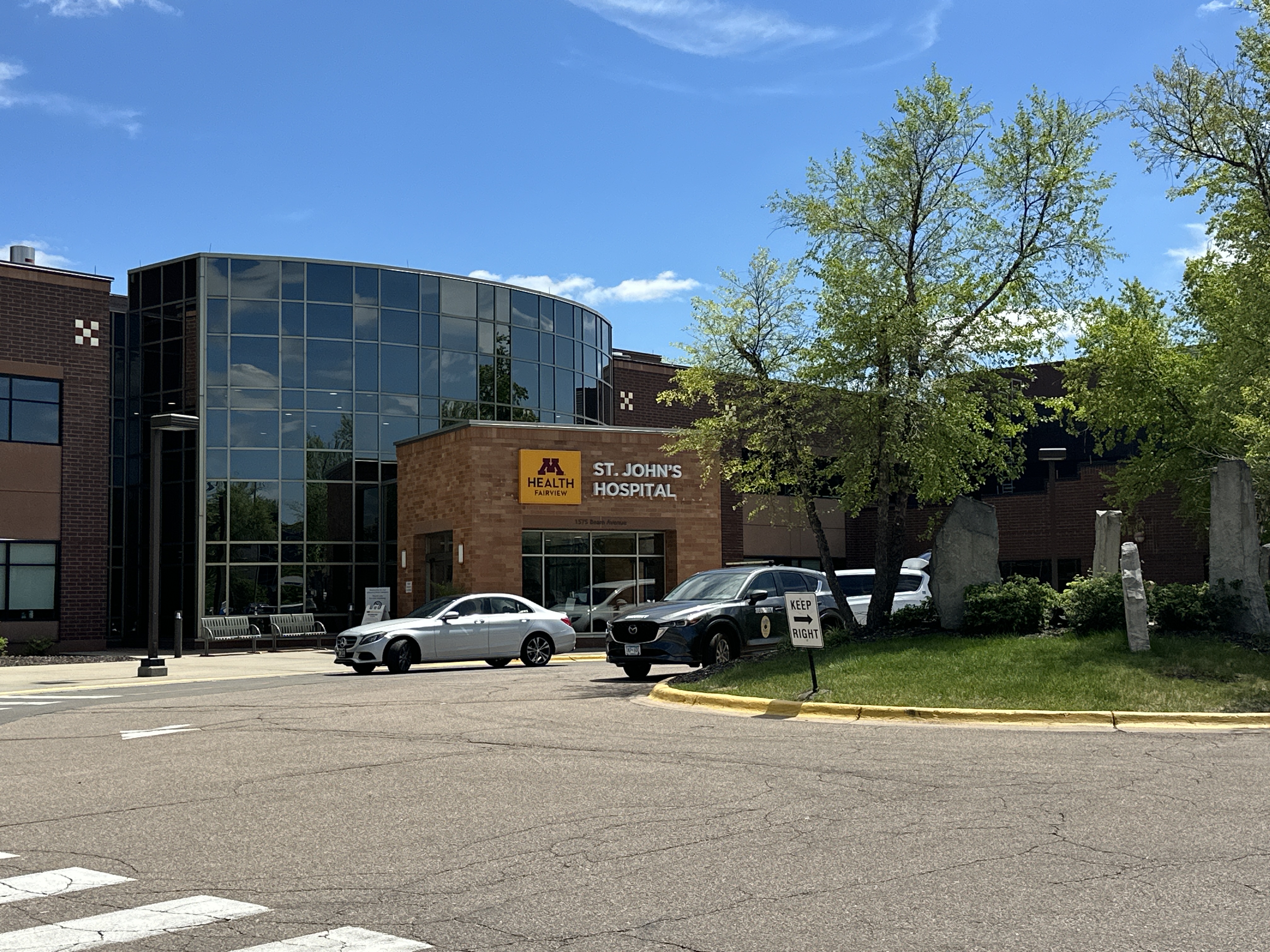 Campus of M Health Fairview St. John's Hospital in Maplewood, Minnesota