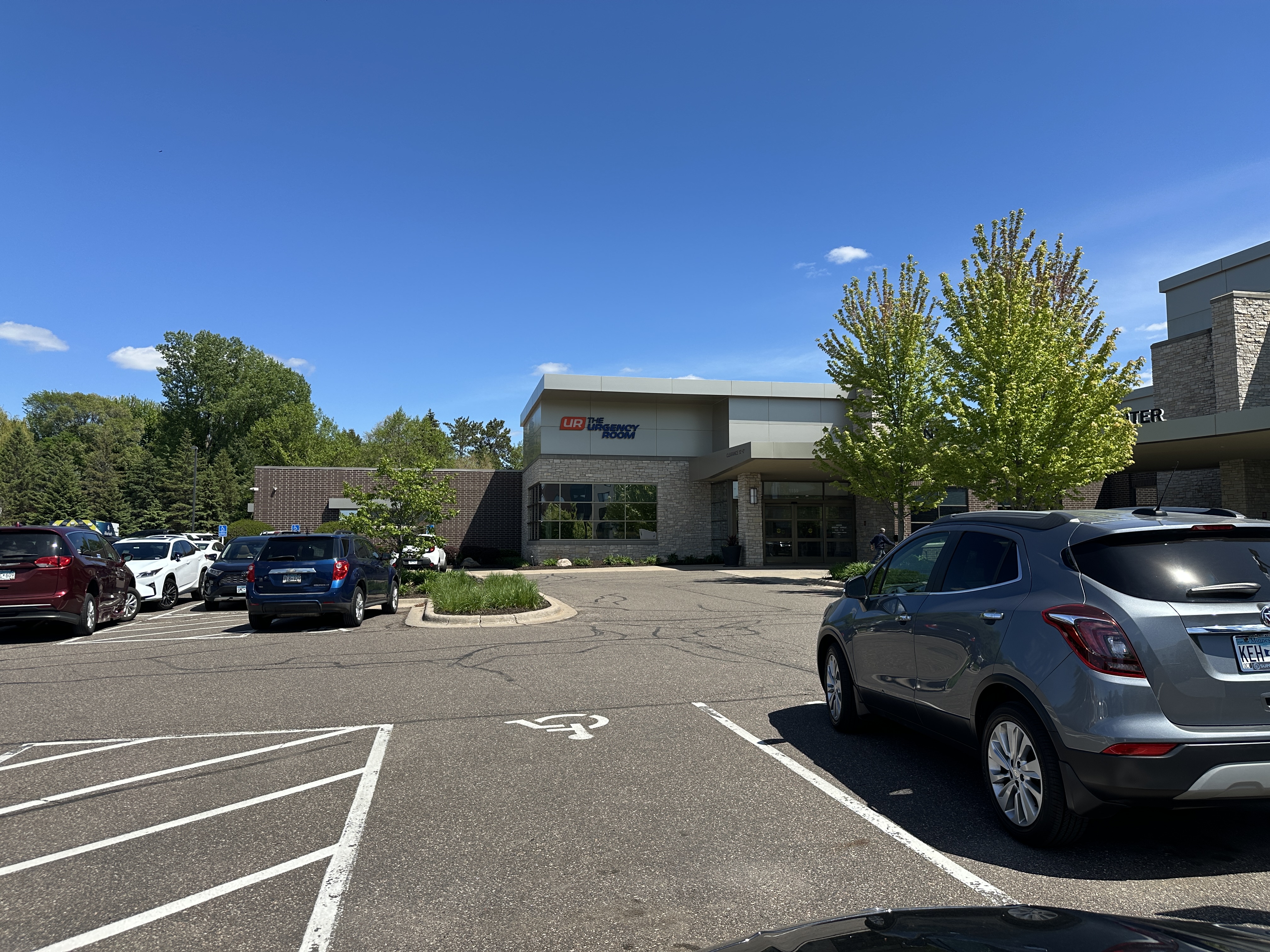 The Urgency Room in Vadnais Heights, Minnesota, near the I-35E and I-694 interchange