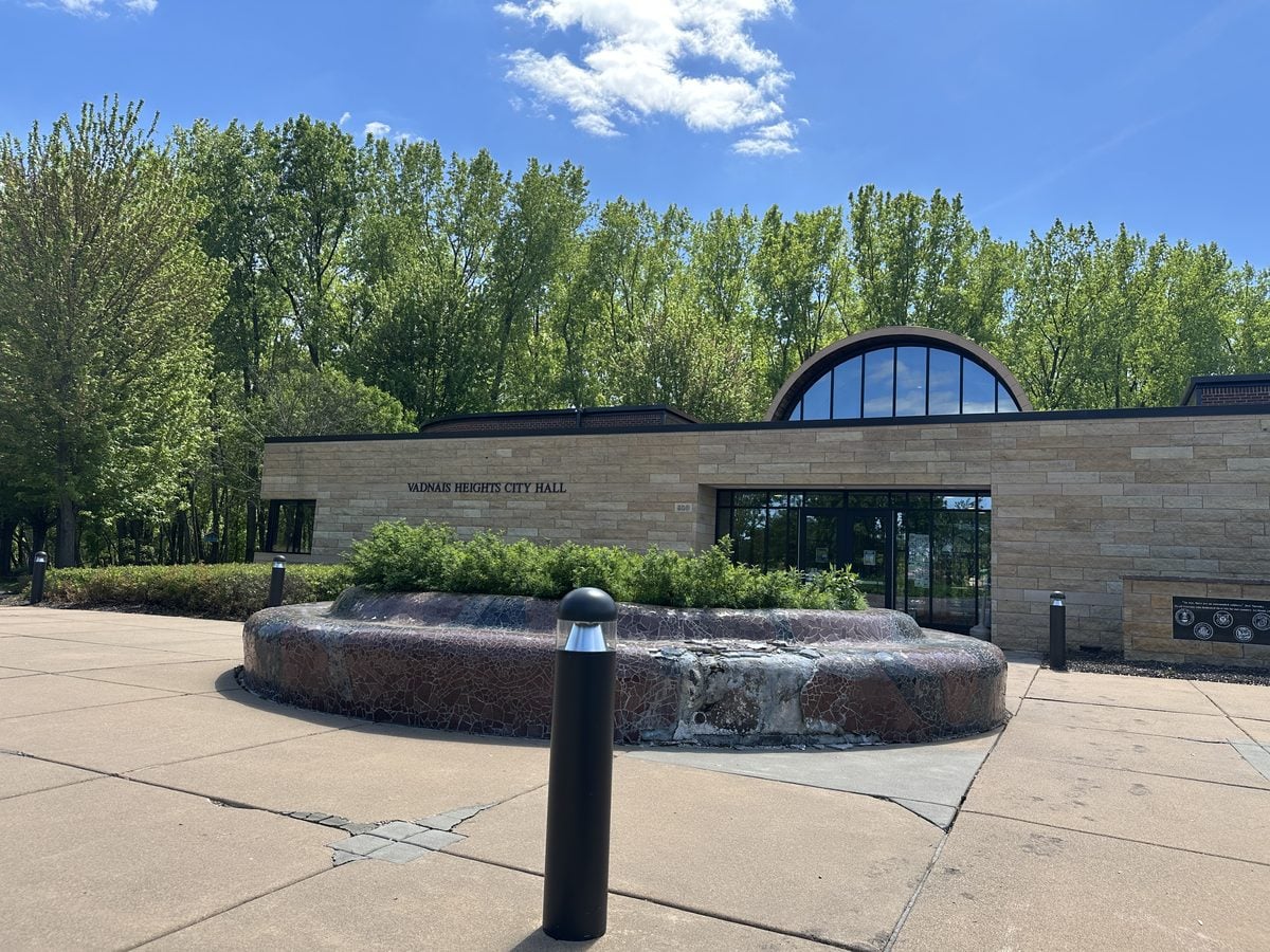 Vadnais Heights City Hall at 800 East County Road E in Vadnais Heights, Minnesota